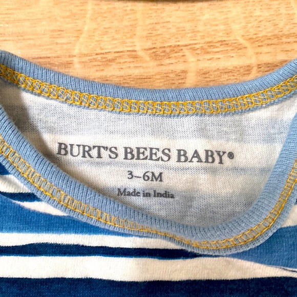 Burt’s Bees Romper & Hat Set - Picture 2 of 2